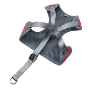Adjustable Bow Plaid Vest Lead Pull Rope Leash for Cat Dog Pet(L)