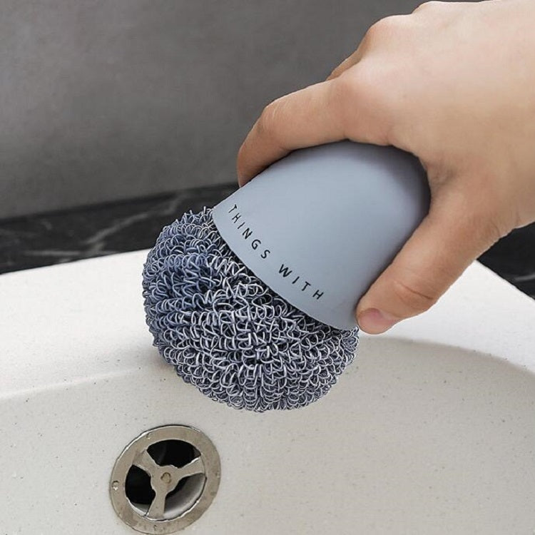 4 PCS / Set Polyester Cleaning Brush Pot Brush Replacement Heads