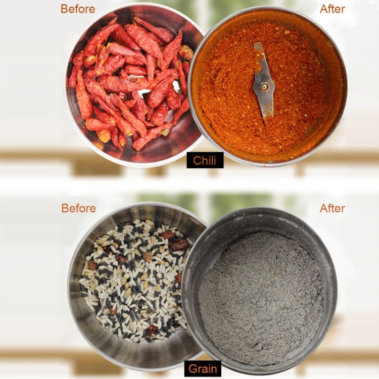Multi-functional Coffee Grinder Stainless Electric Bean Grinder Herbal Medicine Grinding Machine, AU Plug