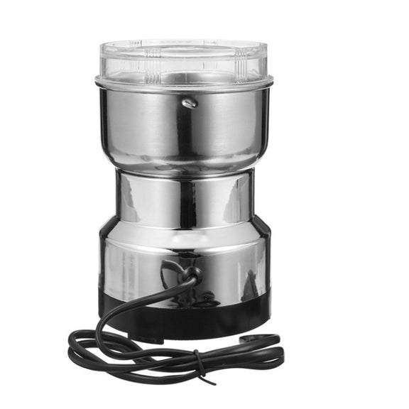 Multi-functional Coffee Grinder Stainless Electric Bean Grinder Herbal Medicine Grinding Machine, UK Plug