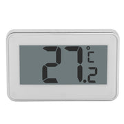 Large LCD Refrigerator Thermometer with Adjustable Stand  Magnet Digital Thermometer(White)