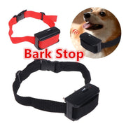 Pet Bark Stopper Automatic Dog Trainer Electric Shock Collar(Red)