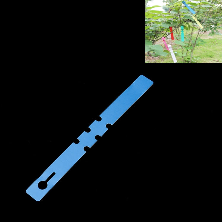 100 PCS Gardening Plant Sapling Seed Hanging Tree Label(Blue)
