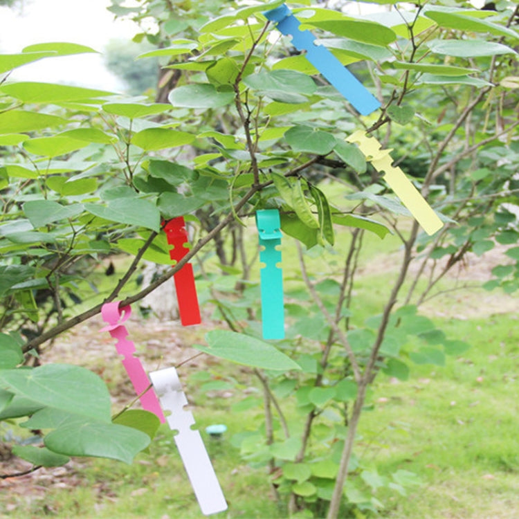100 PCS Gardening Plant Sapling Seed Hanging Tree Label(Blue)
