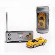 Coke Can Mini RC Car Radio Remote Control Micro Racing Car(Yellow) - RC Cars by PMC TechLife | Online Shopping South Africa | PMC TechLife