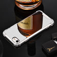 For iPhone XR Luxury Plating Mirror Acrylic TPU Case(Silver) - free shipping - PMC TechLife - Order now!
