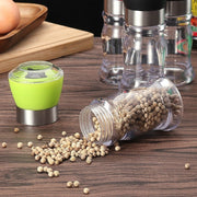 Multi-Function Seasoning Tank Kitchen Gadget Manual Creative Pepper Grinder(Green)