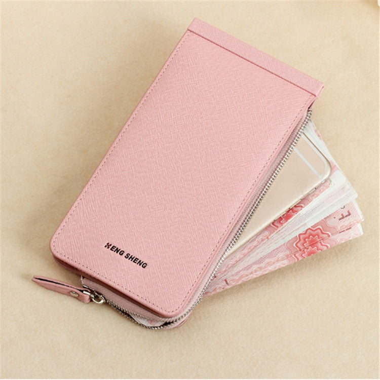 Ultra-thin Wallet Multi-card Position Multi-function Card Package Wallet(Black)