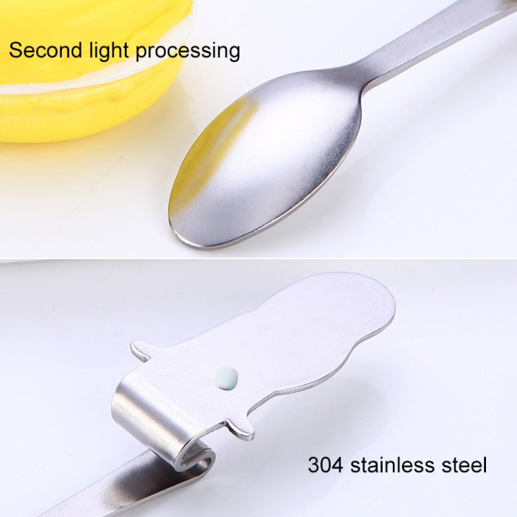 Creative Coffee Spoon Mermaid Shape Handle Spoons Flatware Drinking Tools, Color:Symphony