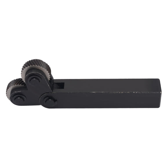 Hardened and Durable Steel Two-wheel Knurled Tool Kit, Style:2.0mm