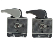 BEXIN Tripod Head Quick Release Plate Holder For Manfrotto 200PL-14(Grey)