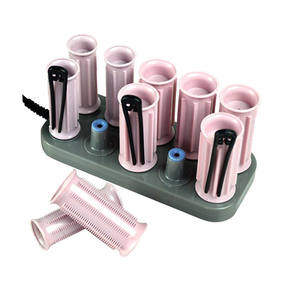 10 PCS/Set Curling Irons Electric Roll Hair Tube Heated Roller Hair Curly Styling Stick(Classic Style)