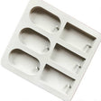 Aromatherapy Wax Handmade Soap Silicone Mold, Specification:Three Rectangle Three Oval - Candles & Candle Holders by PMC TechLife | Online Shopping South Africa | PMC TechLife