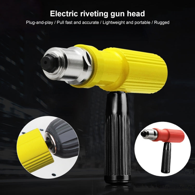 Electric Rivet Machine Conversion Head Accessories (Red)