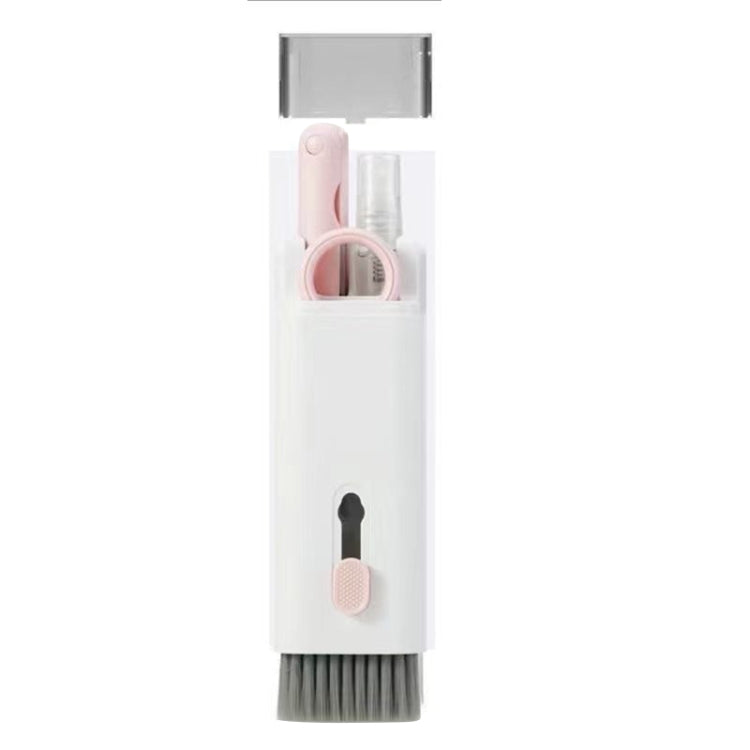 7 in 1 Bluetooth Headphone Computer Keyboard Cleaning Tools Set (Pink)