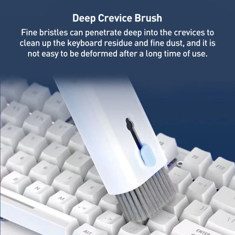 7 in 1 Bluetooth Headphone Computer Keyboard Cleaning Tools Set (Pink)