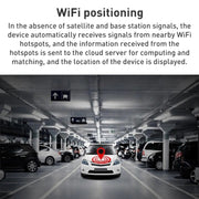 C035 Mini GPS Beidou Positioning Tracker Strong Magnetic Positioning Anti-lost Device (Black)