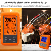 TS-TP40-A Kitchen Food Wireless Four Probe Thermometer, Probe is Water-resistant
