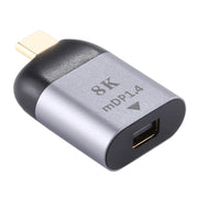 Type-C Male To MiniDP 1.4 Adapter, Support 3D Visual Effects