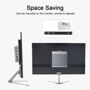 K660S Windows and Linux System Mini PC, Intel Celeron Processor N2840 Quad-Core 1.83- 2.25GHz, 8GB RAM + 128GB SSD, UK Plug