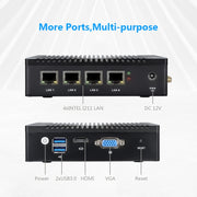 K660G4 Windows and Linux System Mini PC, Intel Celeron Processor N2840 Quad-Core 2M Cache,1.83GHz, up to 2.25GHz, 8GB RAM + 128GB SSD, UK Plug