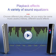 Q33 External Play MP3 Voice Control High Definition Noise Reduction Recording Pen, 16G, Support Password Protection & One-touch Recording