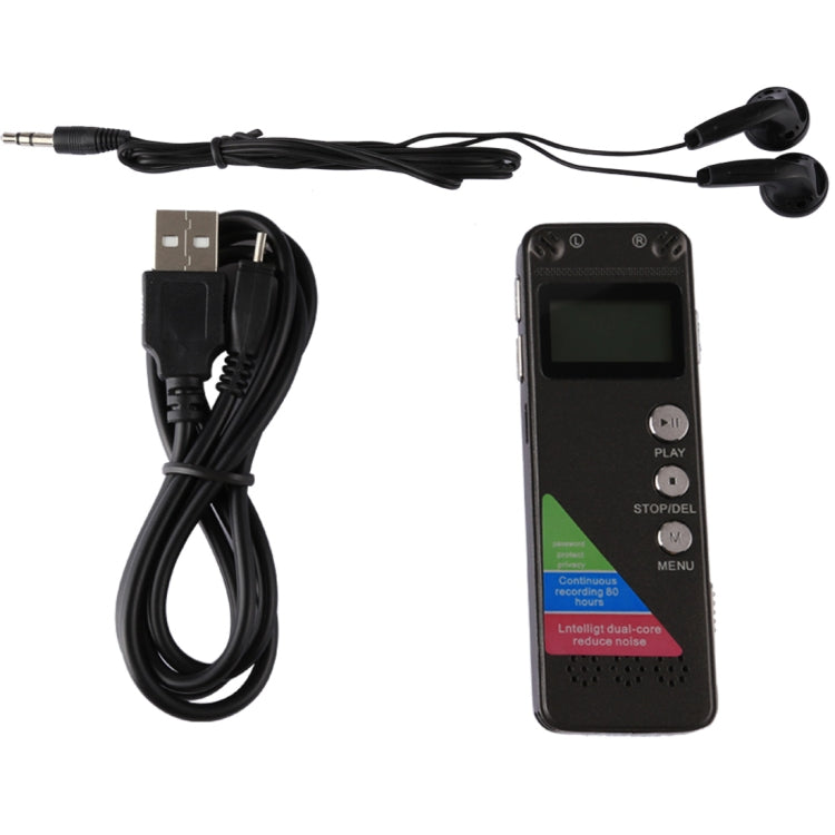 VM31 Portable Audio Voice Recorder, 8GB, Support Music Playback