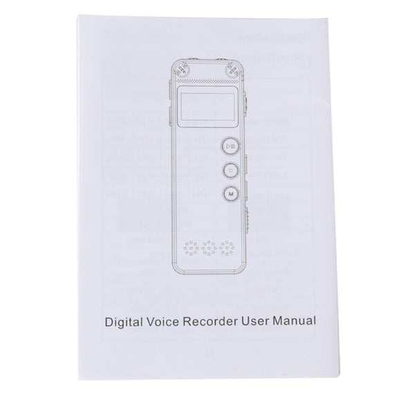 VM31 Portable Audio Voice Recorder, 8GB, Support Music Playback