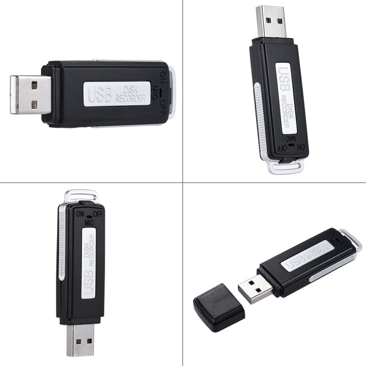 SK868 8GB Rechargeable Portable U-Disk Voice Recorder