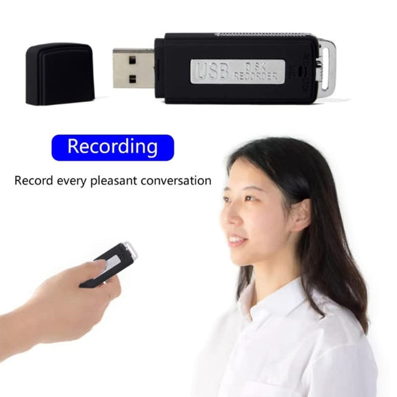 SK868 32GB Rechargeable Portable U-Disk Voice Recorder