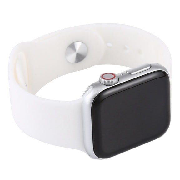 For Apple Watch Series 6 44mm Black Screen Non-Working Fake Dummy Display Model(White)