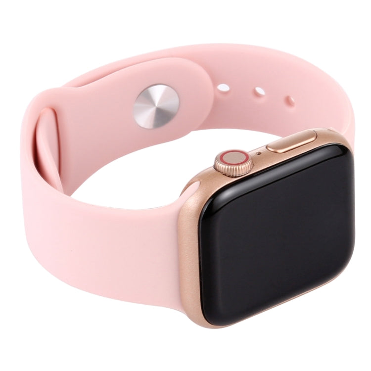 For Apple Watch Series 6 40mm Black Screen Non-Working Fake Dummy Display Model(Pink)