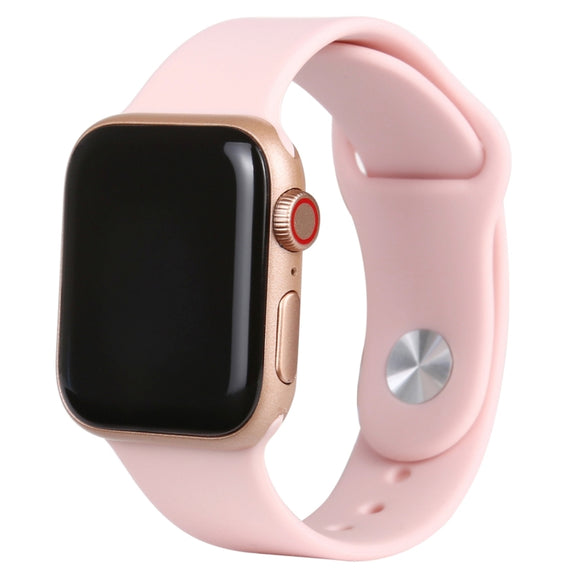 For Apple Watch Series 6 40mm Black Screen Non-Working Fake Dummy Display Model(Pink)