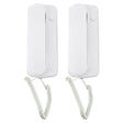 109DC Two-way High-definition Wired Intercom Doorphone (White) - Other Device by PMC TechLife | Online Shopping South Africa | PMC TechLife