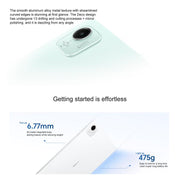 Honor Pad X9 Pro WiFi Tablet PC, 11.5 inch 6GB+128GB MagicOS 9.0 Qualcomm Snapdragon 685 Octa Core (White)