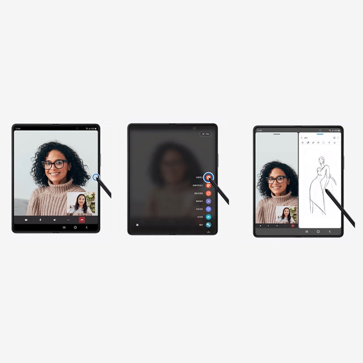 For Samsung Galaxy Z Fold4 Touch Capacitive Stylus Pen Kit