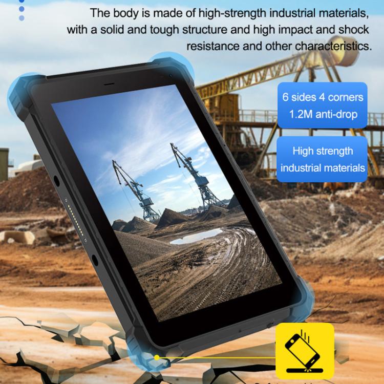 CENAVA W80N IP68 Rugged Tablet PC, 8GB+128GB, 8 inch Windows 11 Intel JASPER LAKE N5100 Quad Core, EU Plug