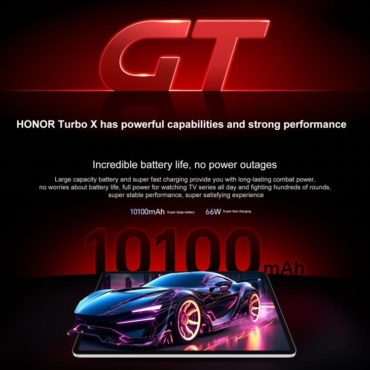 Honor Pad GT WiFi Tablet PC, 11.5 inch 8GB+256GB MagicOS 9.0 Dimensity 8350 Ultra Octa Core (Grey)