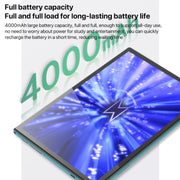Y22 10.1 inch Smart Learning Tablet PC, 4GB+64GB, Android 10 MTK6755 Octa Core, 4G Network, US Plug (Light Green)