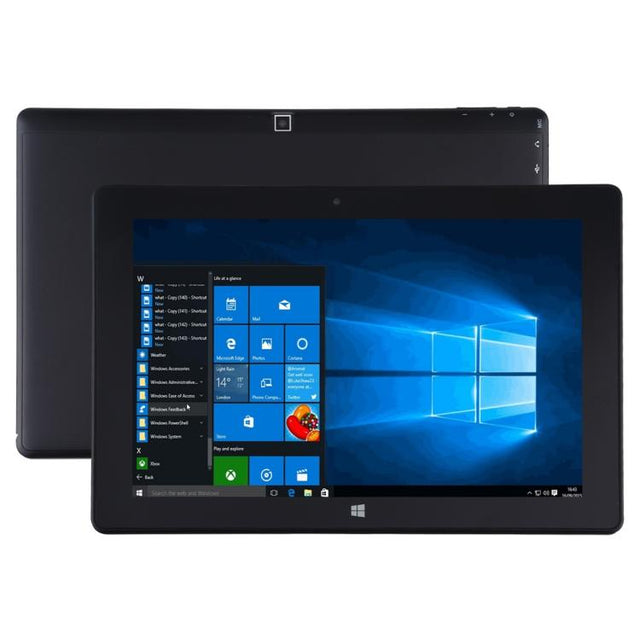 Hongsamde Tablet PC, 12GB+128GB, 10.1 inch Windows 11 Intel Celeron J4105, without Keyboard Leather Case (EU Plug)