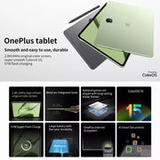 OnePlus Pad 11.61 inch Tablet PC, 12GB+256GB, ColorOS 15.0 Dimensity 8350 Octa Core (Green)