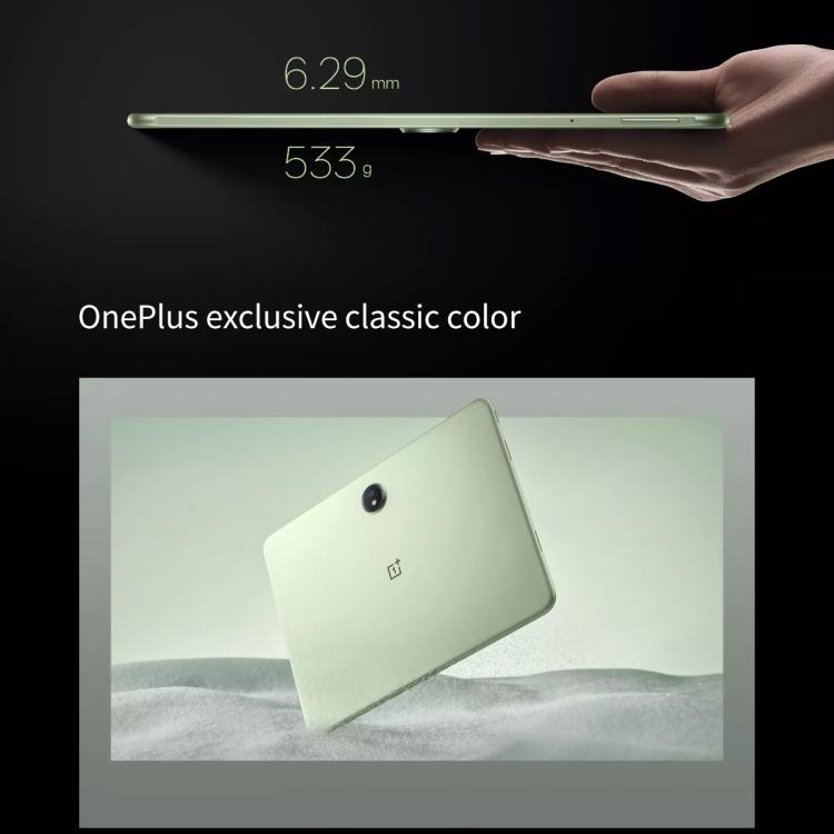 OnePlus Pad 11.61 inch Tablet PC, 12GB+256GB, ColorOS 15.0 Dimensity 8350 Octa Core (Green)