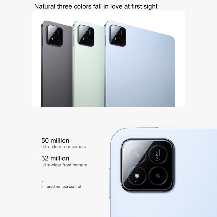 Xiaomi Pad 7 Pro 11.2 inch Soft Light Screen, 12GB+256GB, HyperOS 2 Qualcomm Snapdragon 8s Gen3 Octa Core (Black)