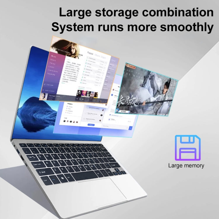 11.6 inch Touch Screen Yoga Laptop, 6GB+512GB, Windows 11 Intel Celeron N4020 Dual Core, UK Plug