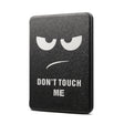Black Eye Pattern Horizontal Flip PU + TPU Leather Protective Case for Amazon Kindle Paperwhite 4 (2018), with Sleep & Wake-up Function - free shipping - PMC TechLife - Order now!