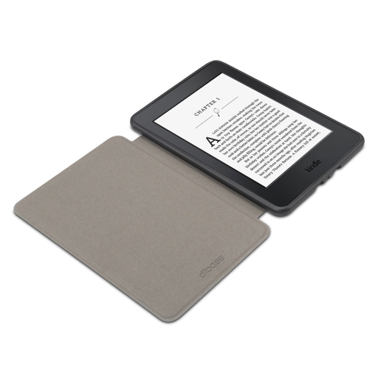 Black Eye Pattern Horizontal Flip PU + TPU Leather Protective Case for Amazon Kindle Paperwhite 4 (2018), with Sleep & Wake-up Function