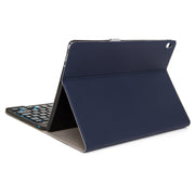 DY-E10 2 in 1 Removable Bluetooth Keyboard + Protective Leather Tablet Case with Backlight & Holder for Lenovo Tab E10(Blue)