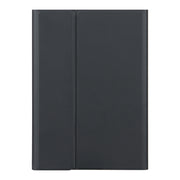 DY-E10 2 in 1 Removable Bluetooth Keyboard + Protective Leather Tablet Case with Holder for Lenovo Tab E10(Black)