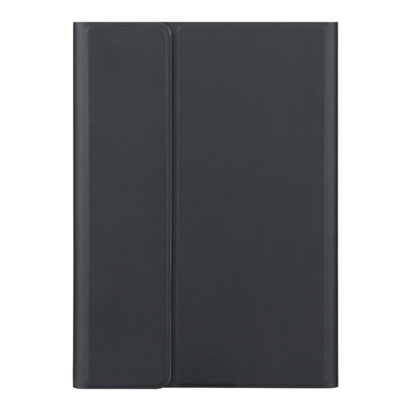 DY-E10 2 in 1 Removable Bluetooth Keyboard + Protective Leather Tablet Case with Holder for Lenovo Tab E10(Black)