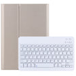 DY-E10 2 in 1 Removable Bluetooth Keyboard + Protective Leather Tablet Case with Holder for Lenovo Tab E10(Gold) - Lenovo Keyboard by PMC TechLife | Online Shopping South Africa | PMC TechLife